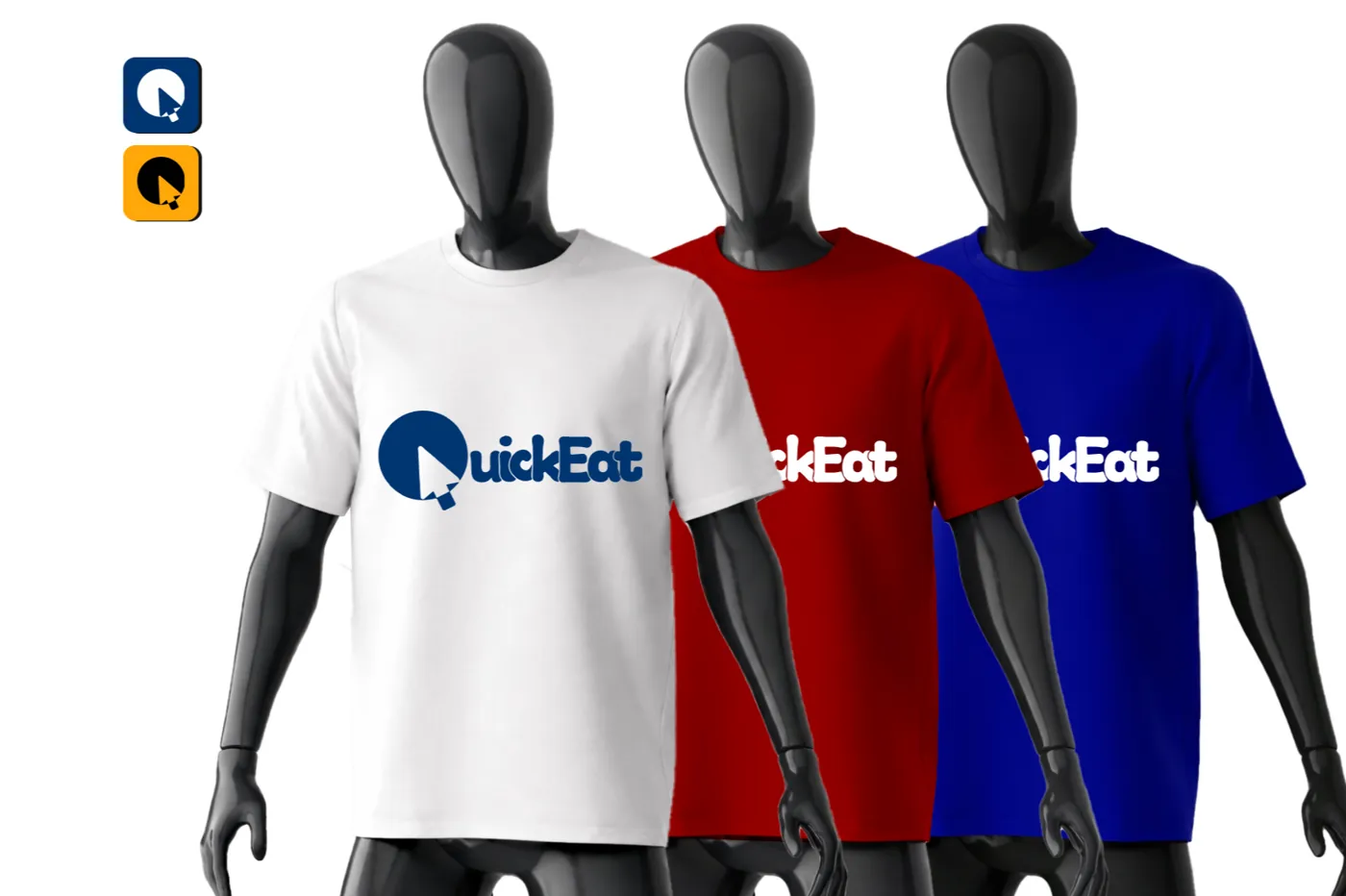 L’identité QuickEat sur les tenues